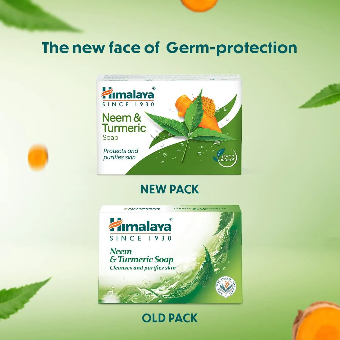 Himalaya Herbals Neem and Turmeric Soap -75 gm - Pack of 1 Mytrendzcart