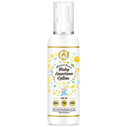 Mom & World Baby Sunscreen Lotion -120 ml Mytrendzcart