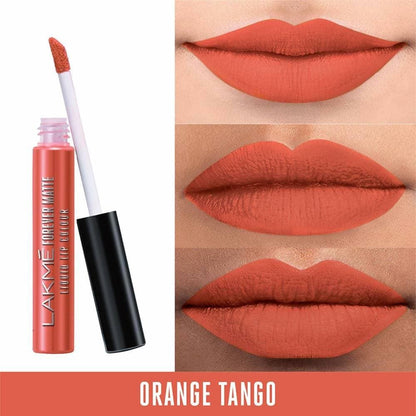 Lakme Forever Matte Liquid Lip Colour - Orange Tango Mytrendzcart