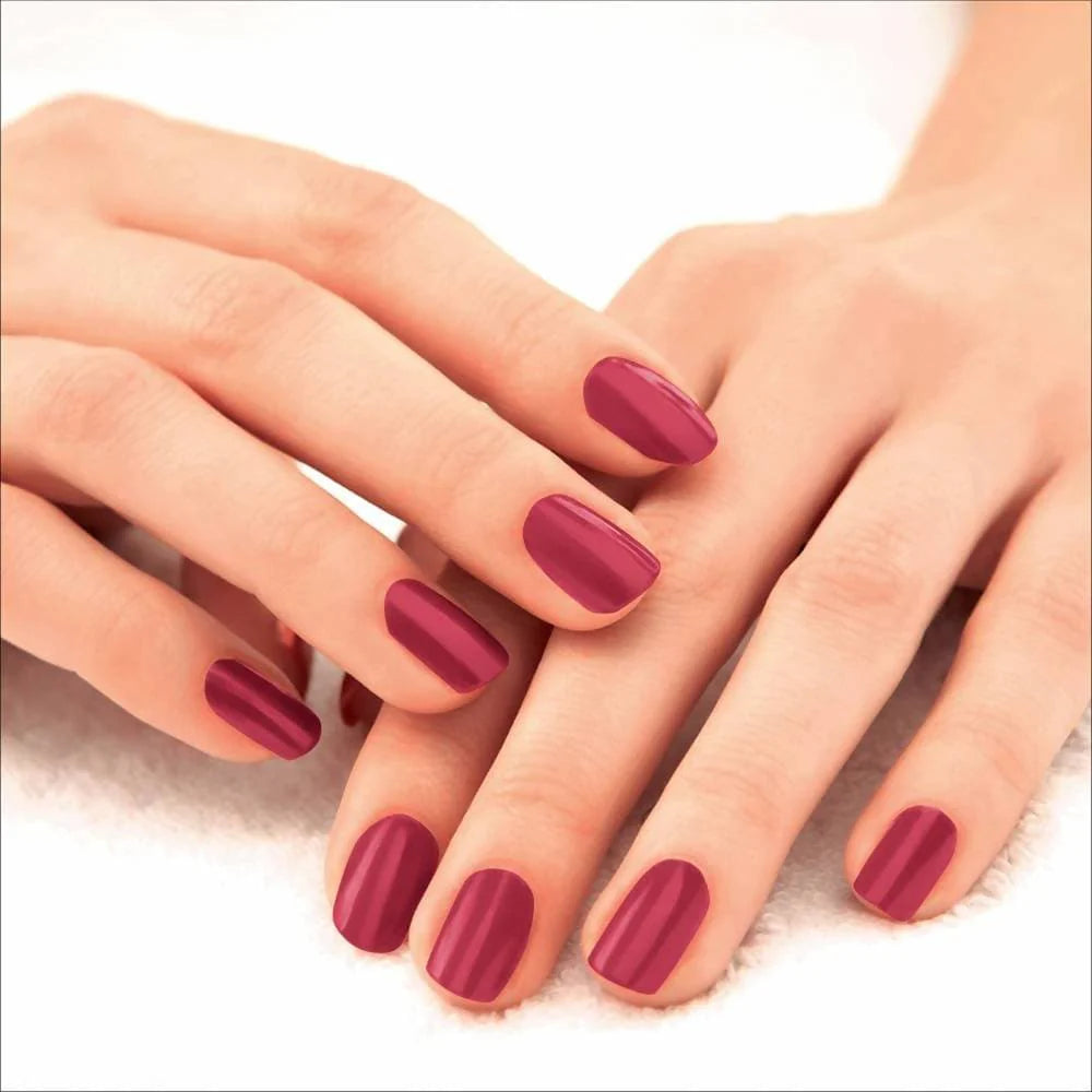 Lakme 9 to 5 Primer + Gloss Nail Colour - Red Alert Mytrendzcart