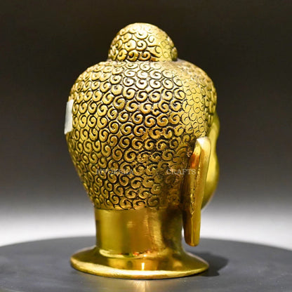 Brass Buddha Idol Mytrendzcart