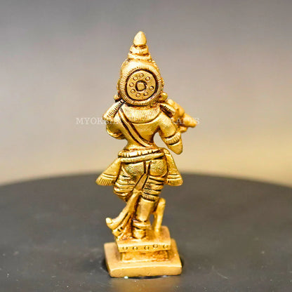 Brass Krishna Idol Mytrendzcart