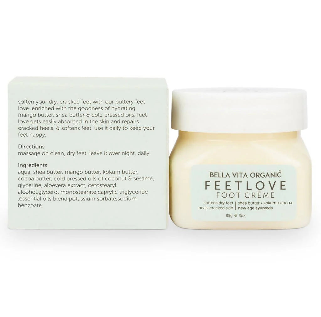 Bella Vita Organic Feet Love Foot Creme -85 gm Mytrendzcart