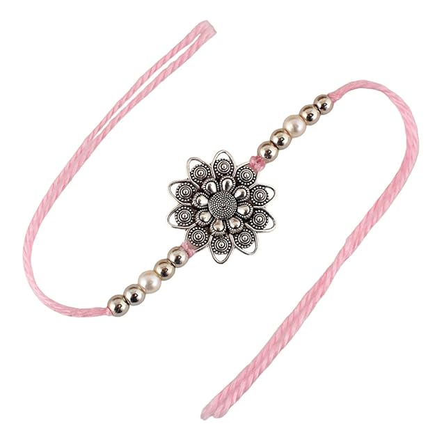 Lucky Jewellery Rakhi Gold Plated Rakhe Boho Collection Rakshabandan Rakhee Bracelet for Bro/Brother/Bhaiya/Bhai/Bhabhi Rakshasutra