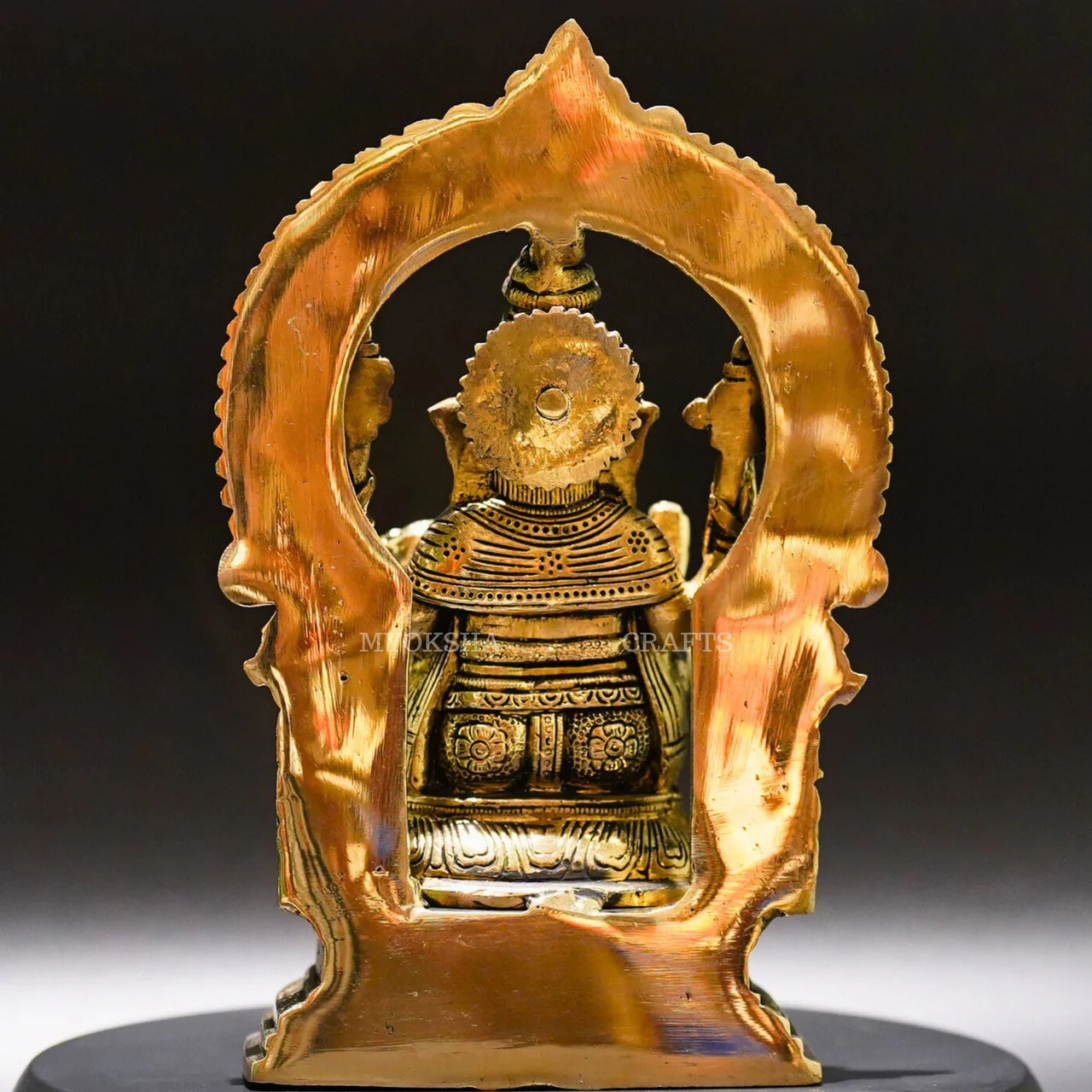 Brass Ganesha Idol - Divine Remover of Obstacles and Bestower of Fortune Mytrendzcart