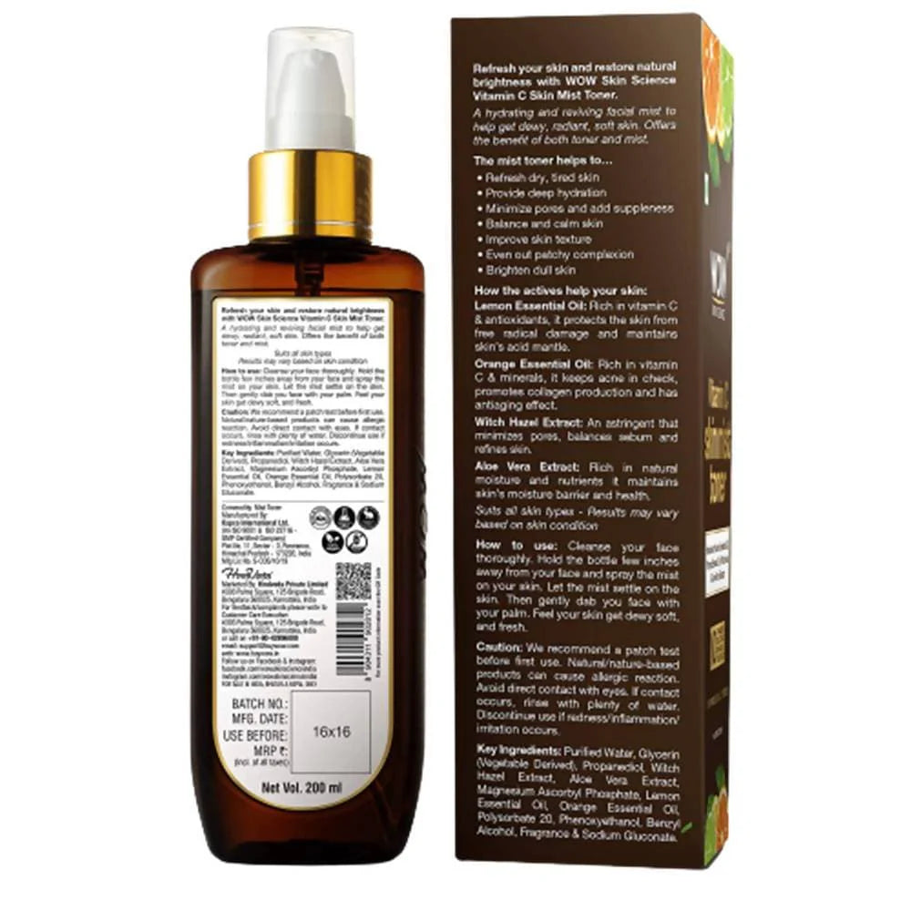 Wow Skin Science Vitamin C Skin Mist Toner Mytrendzcart