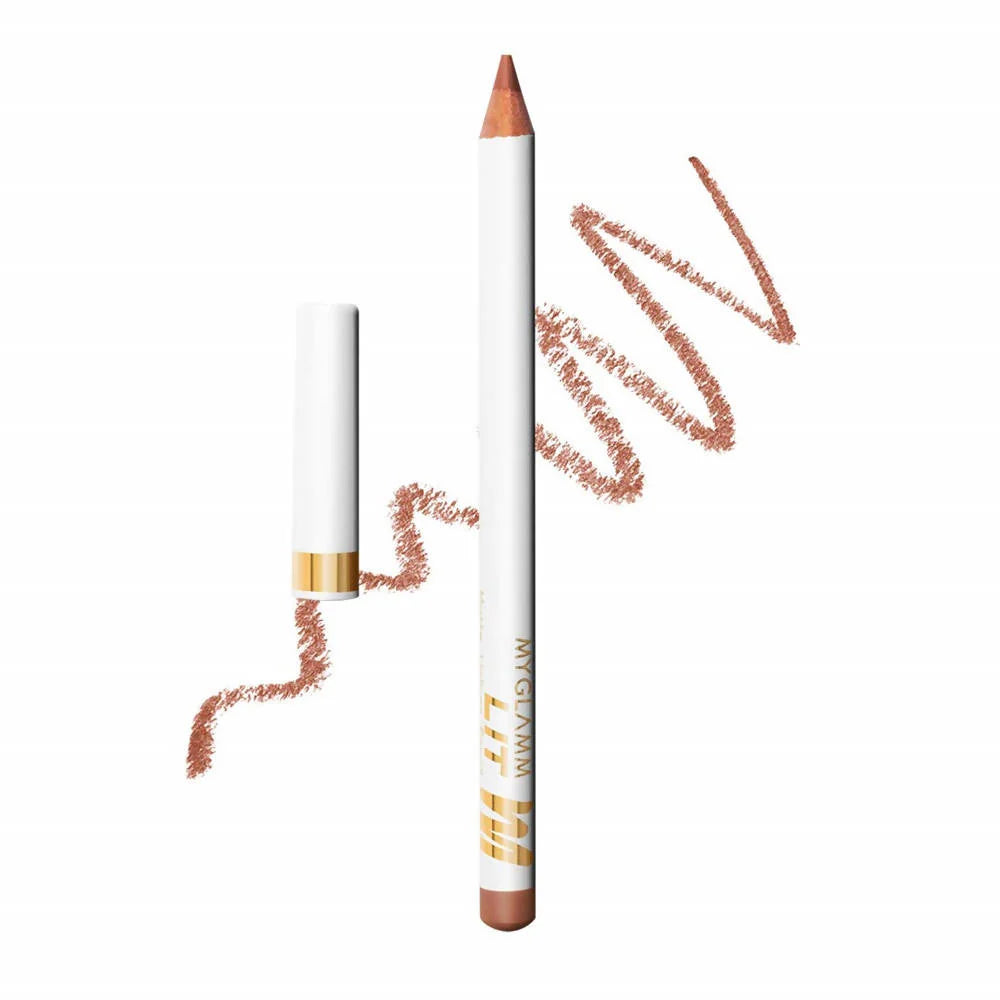 MYGLAMM LIT Matte Lip Liner Pencil - Spoilt -1.14 Gm Mytrendzcart