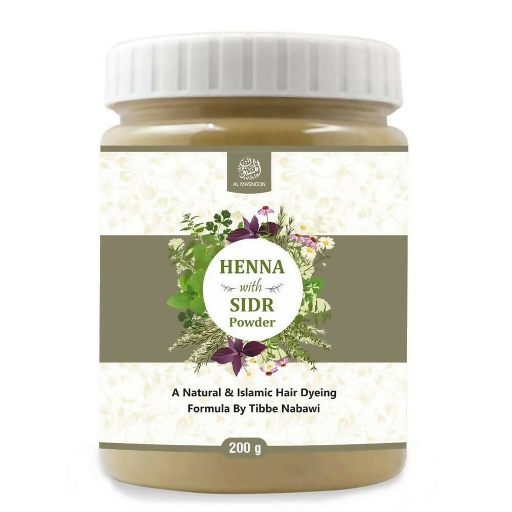 Al Masnoon Henna With Sidr Leaves Powder - Mytrendzcart