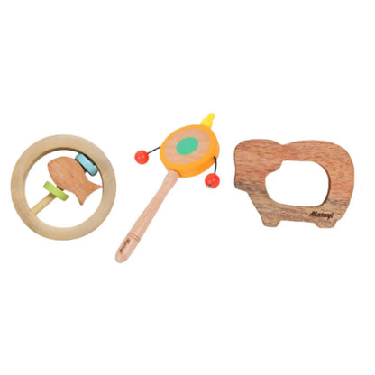 Matoyi Fishy Foo?Baby Rattle & Neem Teether Combo -Combo Mytrendzcart