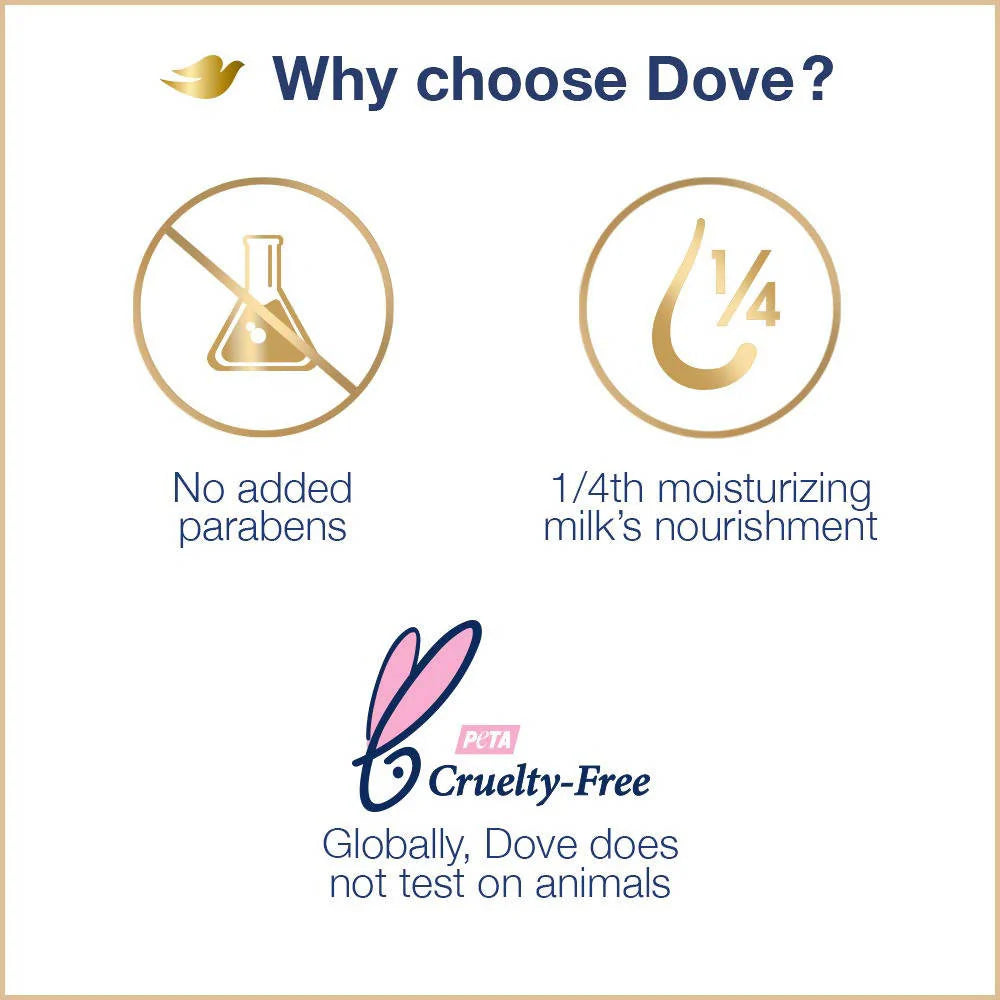 Dove Dryness Care Shampoo For Dry Hair -340 ml Mytrendzcart