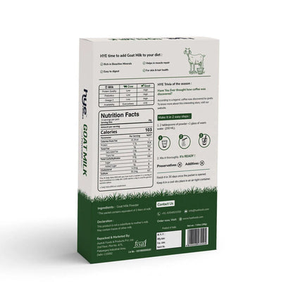 Hye Foods Goat Milk Powder -200 GM Mytrendzcart