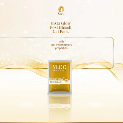 VLCC Insta Glow Gold Bleach -402 gm Mytrendzcart