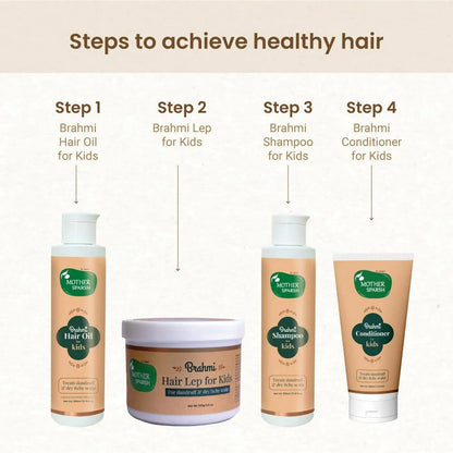 Mother Sparsh Brahmi Anti-Dandruff Kit For Kids -Combo Pack Mytrendzcart