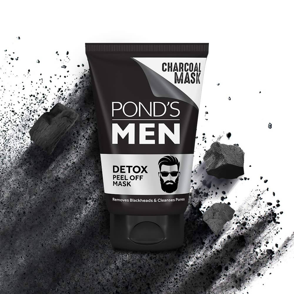 Ponds Men Charcoal Blackhead Removal Detox Peel Off Mask -75 gm Mytrendzcart