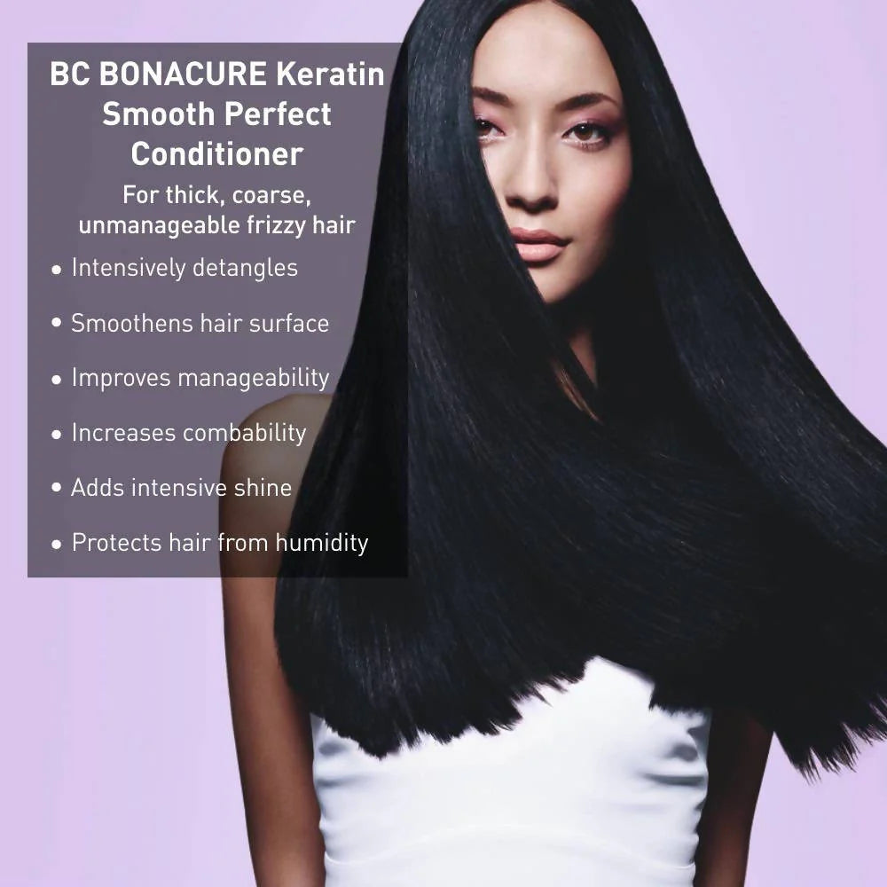 Schwarzkopf Professional Bonacure Frizz Away Conditioner with Babassu Oil - Purple -200 ml Mytrendzcart