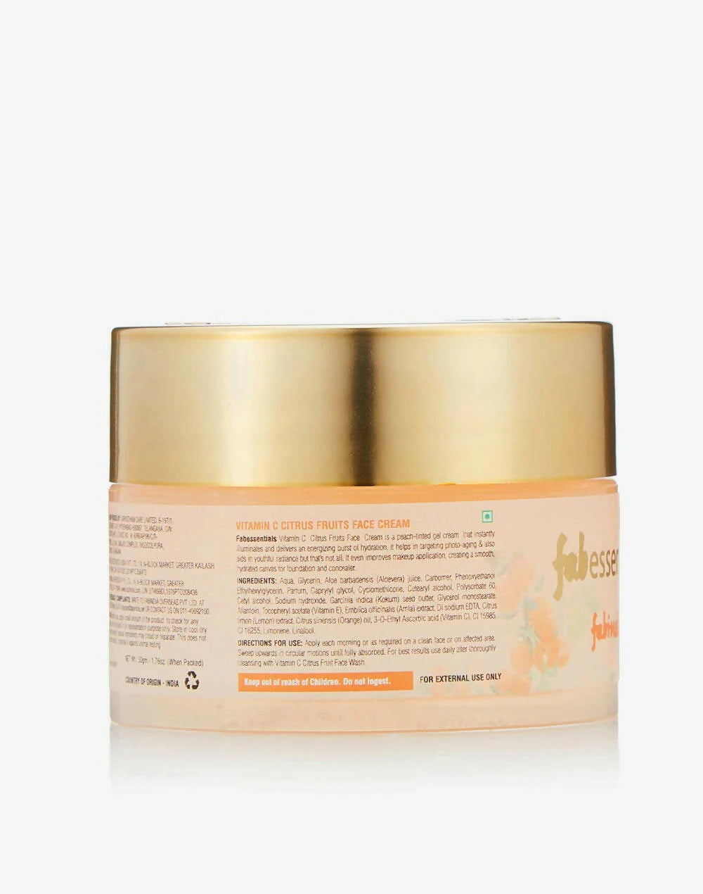 Fabessentials Vitamin C Face Cream -50 gm Mytrendzcart