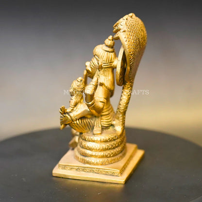 Brass Lakshmi Narasimha Swamy Idol Mytrendzcart