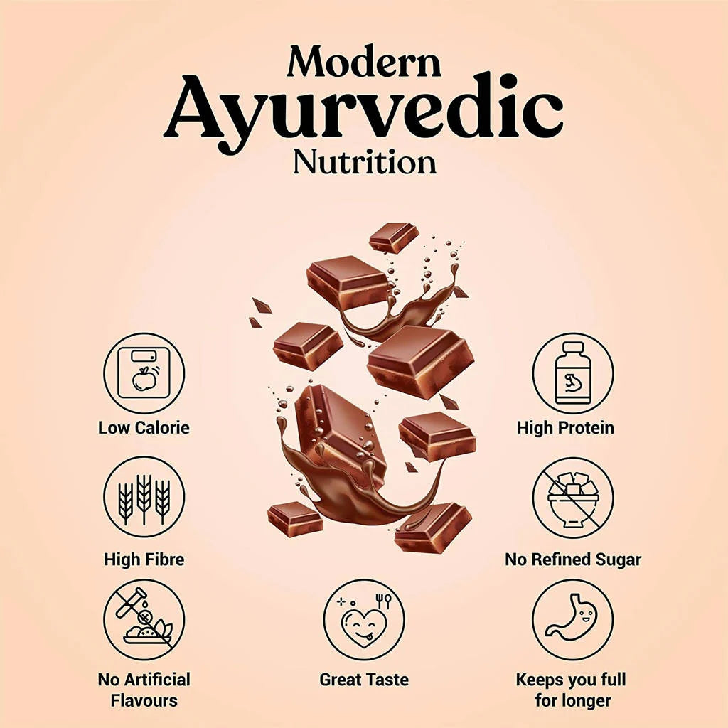 Kapiva Ayurveda Slim Shake - Chocolate -500 gm Mytrendzcart