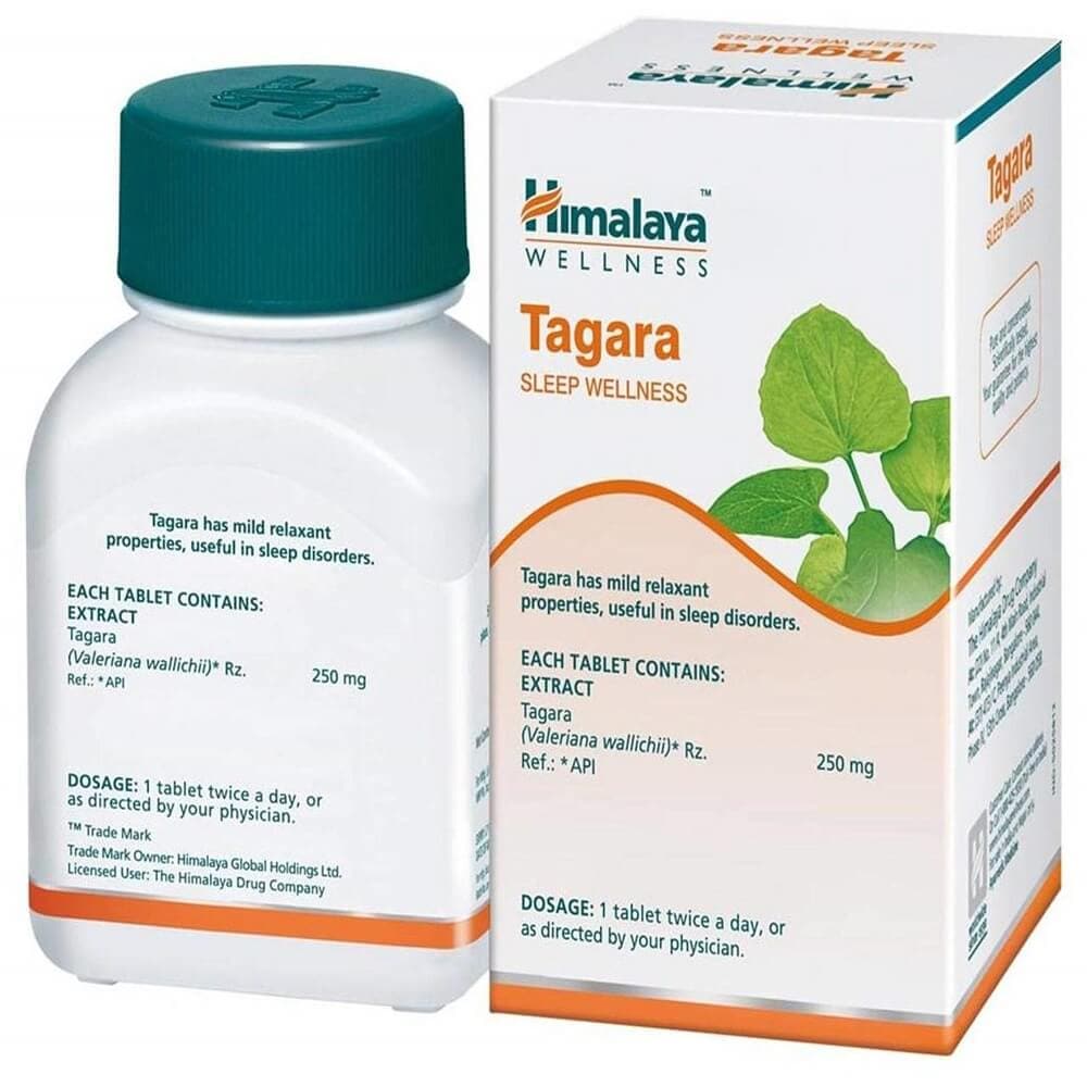 Himalaya Wellness Pure Herbs Tagara Sleep Wellness -Pack of 1 - 60 tabs Mytrendzcart