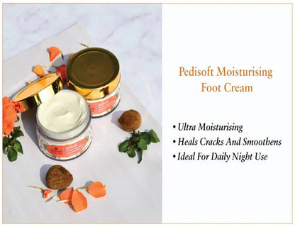 Just Herbs Pedisoft Calendula-Peppermint Crack Cure Foot Cream -50 gm Mytrendzcart