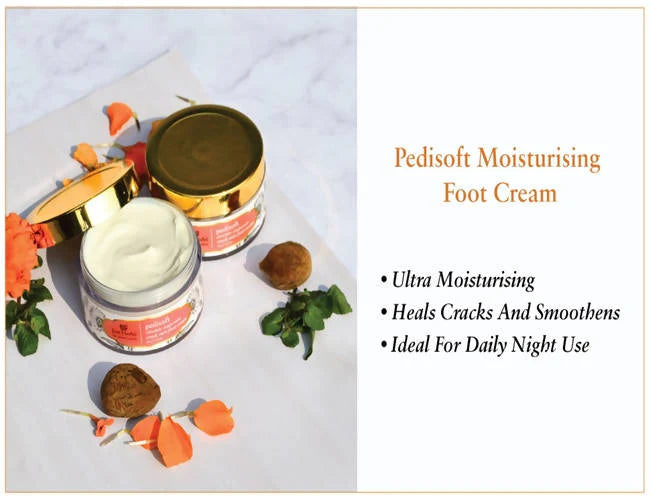 Just Herbs Pedisoft Calendula-Peppermint Crack Cure Foot Cream -50 gm Mytrendzcart