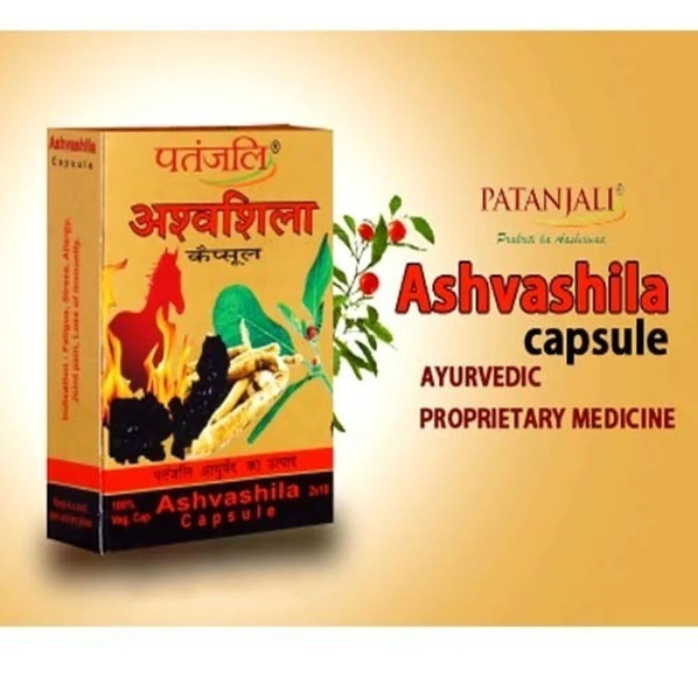 Patanjali Ashvashila Capsule -20 caps - Pack of 1 Mytrendzcart