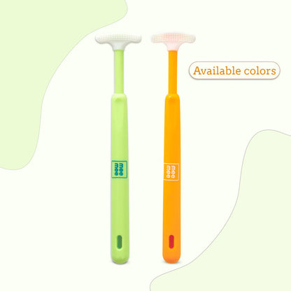 Mee Mee Tender Tongue Cleaner -Orange Mytrendzcart