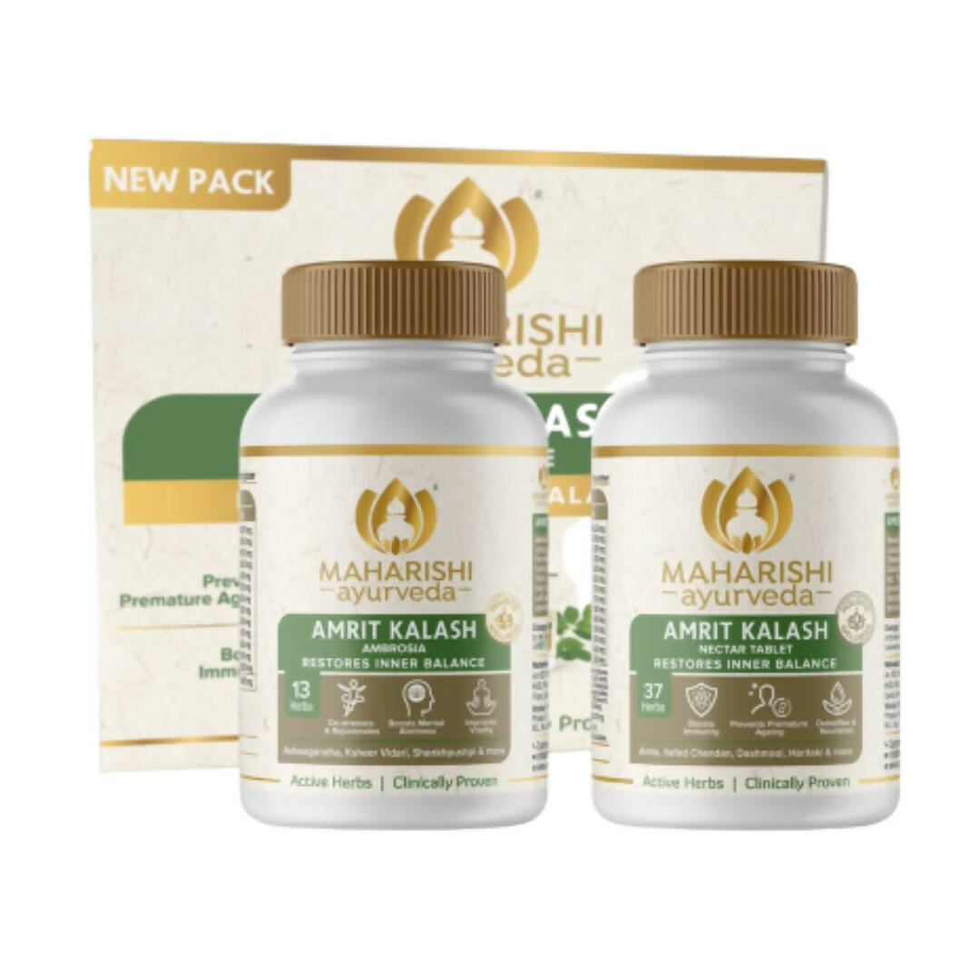 Maharishi Ayurveda Amrit Kalash - Dual Pack With Sugar Free Tablets - Mytrendzcart