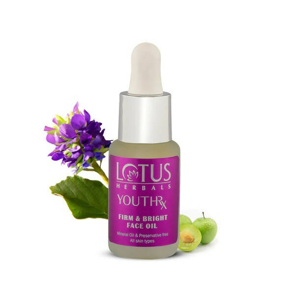 Lotus Herbals Youthrx Firm & Bright Face Oil - Mytrendzcart