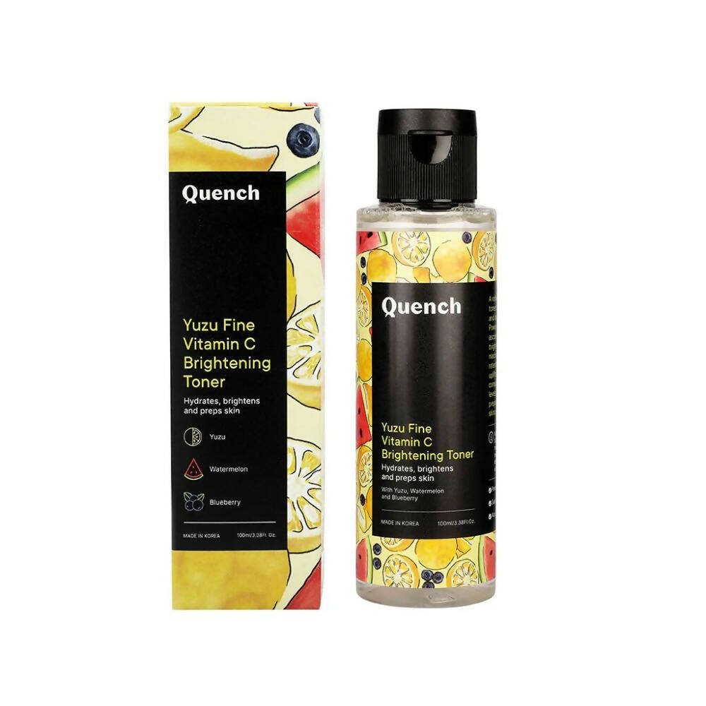 Quench Botanics Yuzu Fine Vitamin C Brightening Toner - Korean Skincare - Mytrendzcart