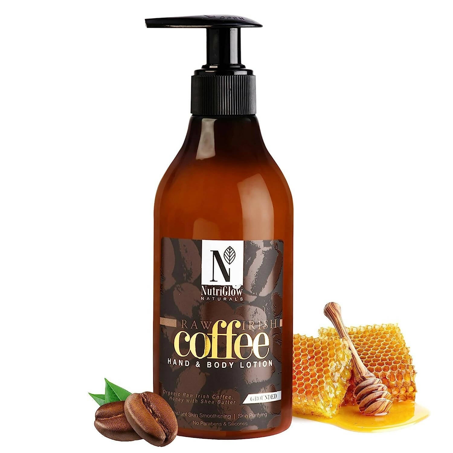 NutriGlow NATURAL'S Raw Irish Coffee Hand and Body Lotion - Mytrendzcart