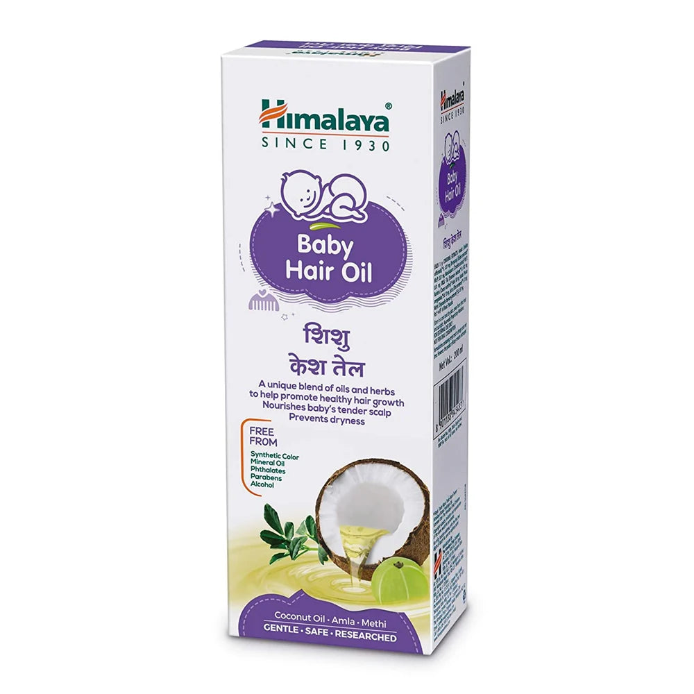 Himalaya Baby Hair Oil -100 ml Mytrendzcart