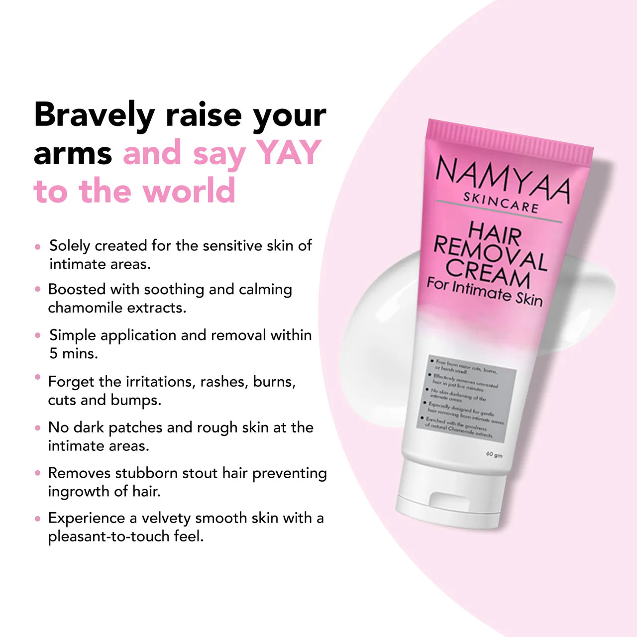 Namyaa Hair Removing Cream -60 gm Mytrendzcart