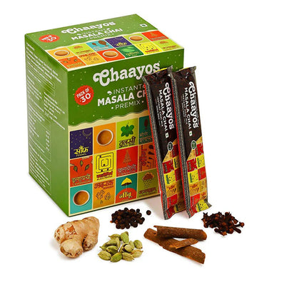 Chaayos Instant Tea Premix Masala Chai Sachets -30 Sachets Mytrendzcart