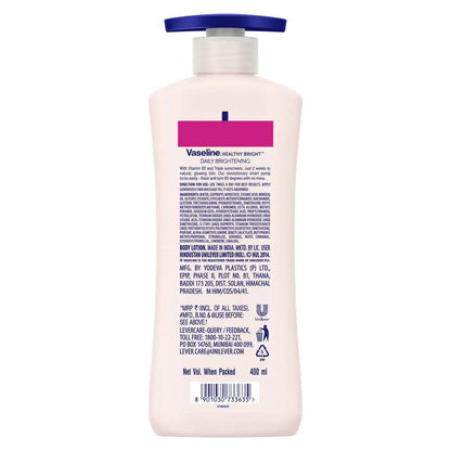 Vaseline Healthy Bright Daily Brightening Body Lotion -100 ml Mytrendzcart