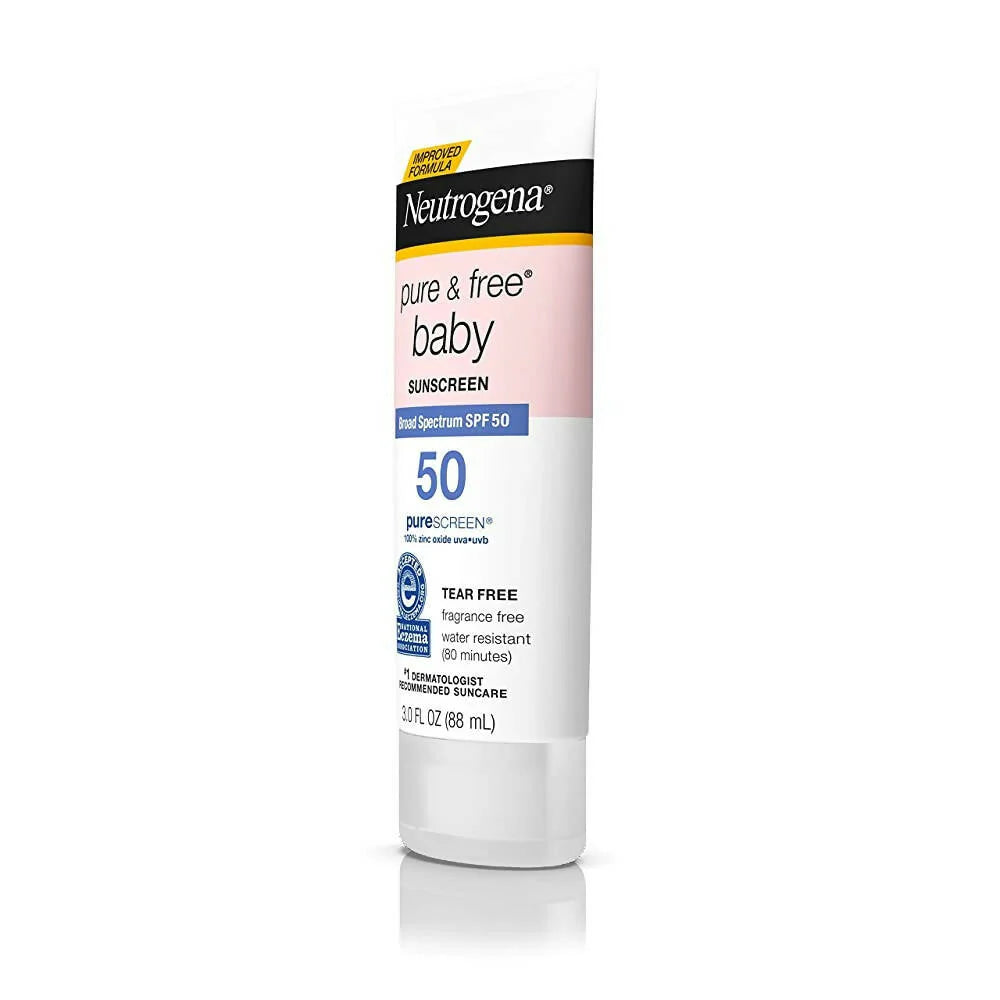 Neutrogena Pure & Free Baby Sunscreen Broad Spectrum SPF 50 -88 ml Mytrendzcart