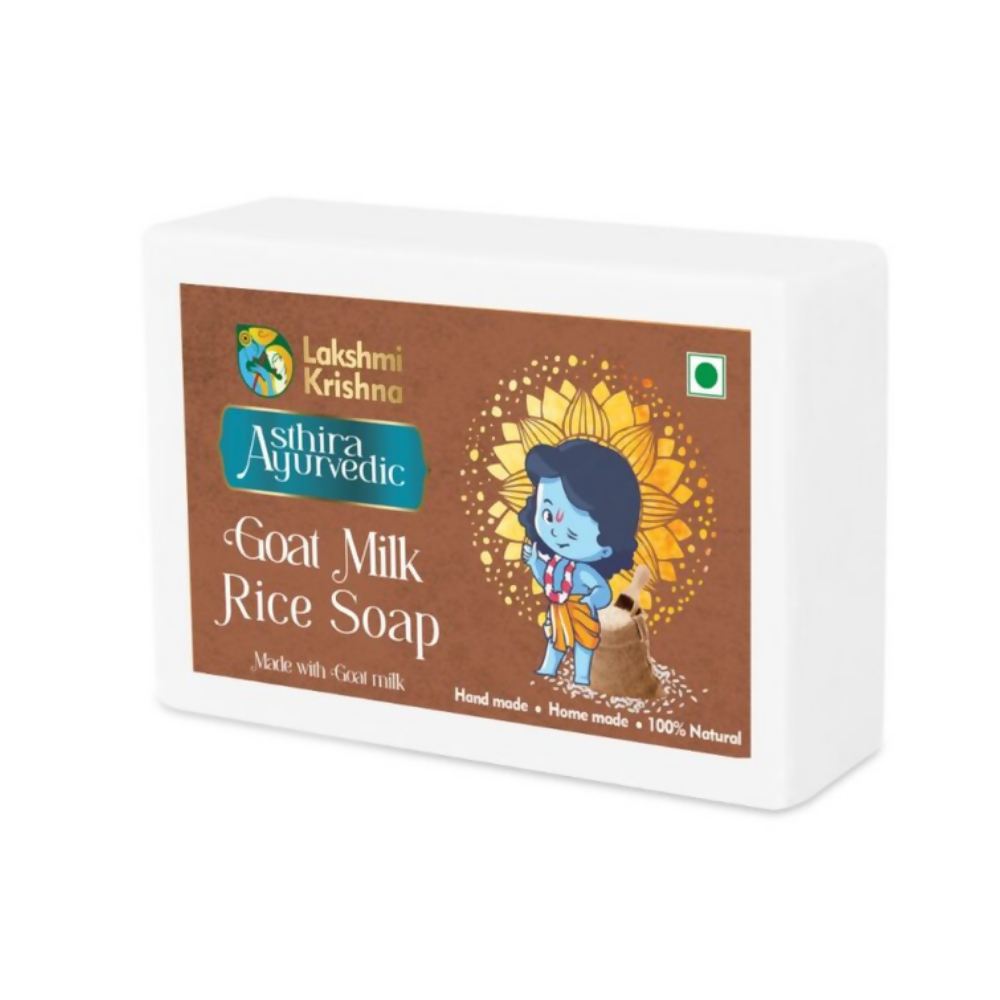 Lakshmi Krishna Rice Goat Milk Soap - Mytrendzcart