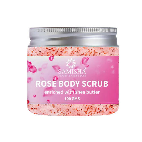 Samisha Rose Body Scrub With Shea Butter - Mytrendzcart