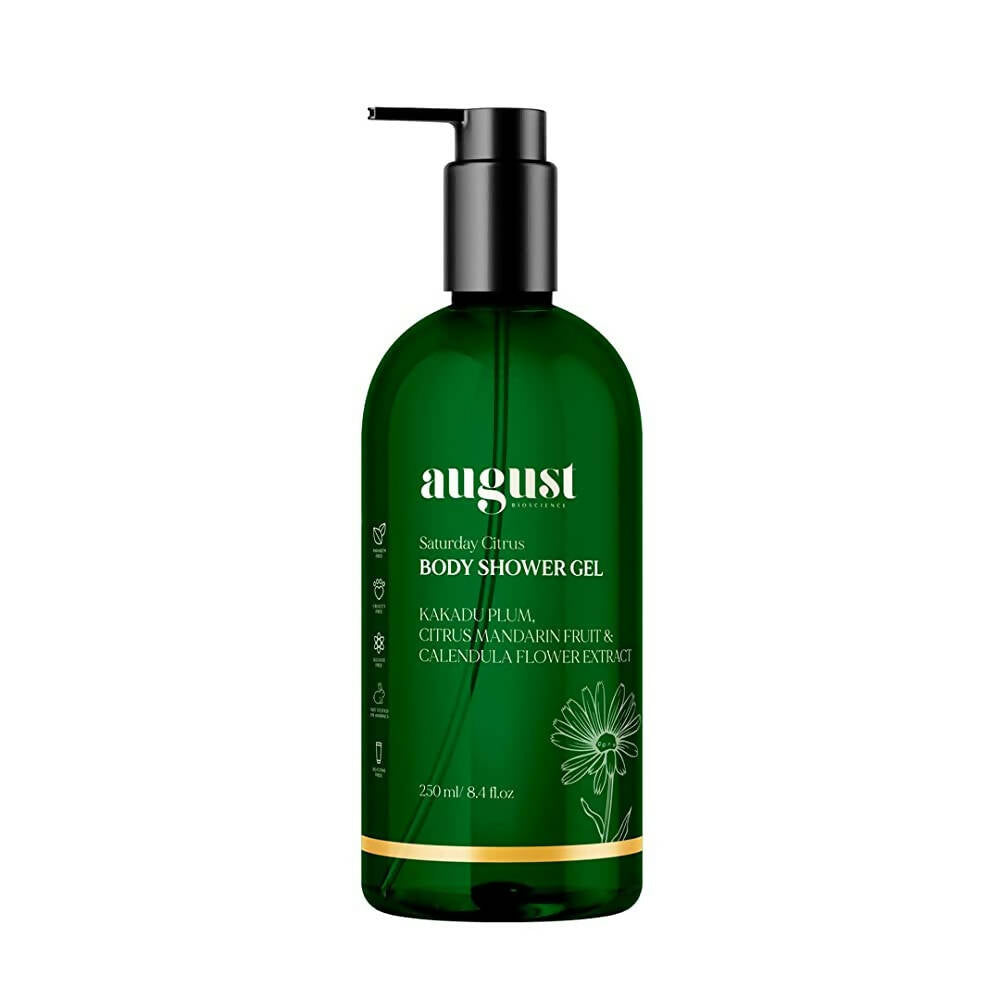 August Bioscience Saturday Citrus Body Shower Gel - Mytrendzcart