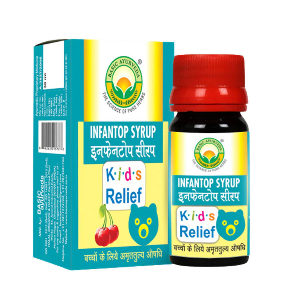 Basic Ayurveda Infantop Syrup Kids Relief -30 ml Mytrendzcart