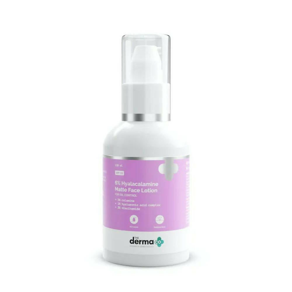 The Derma Co 6% Hyalacalamine Matte Face Lotion - Mytrendzcart