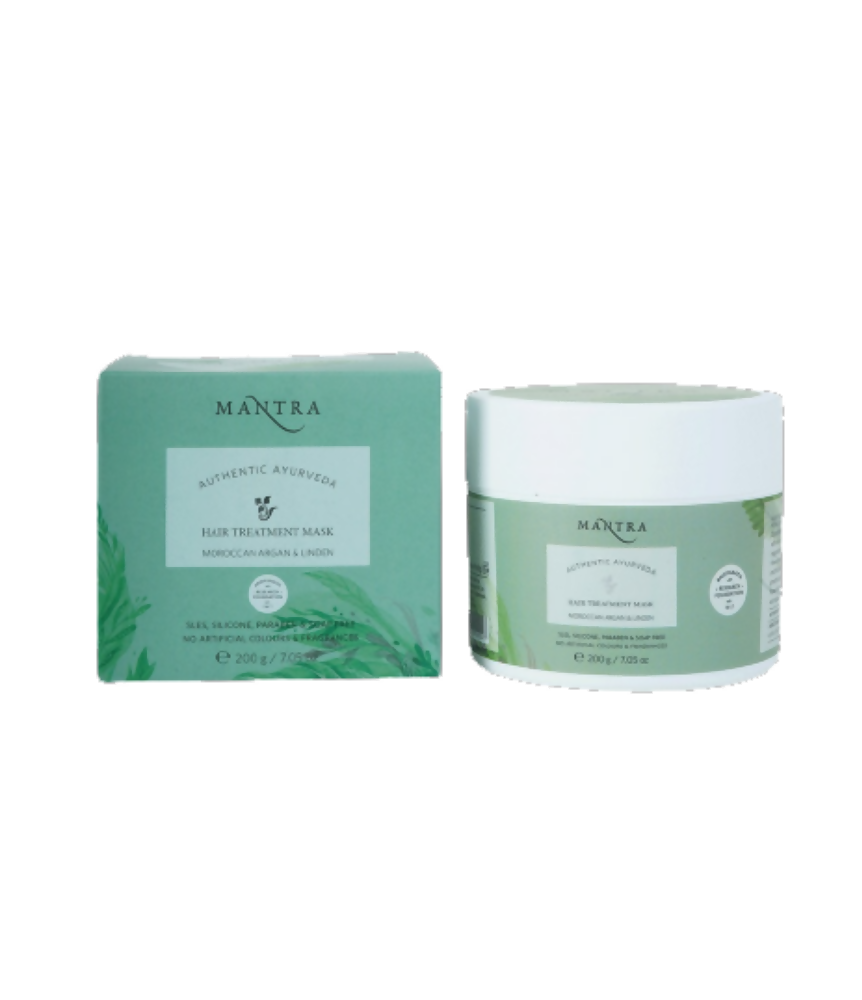 Mantra Herbal Hair Treatment Mask Moroccan Argan & Linden - Mytrendzcart