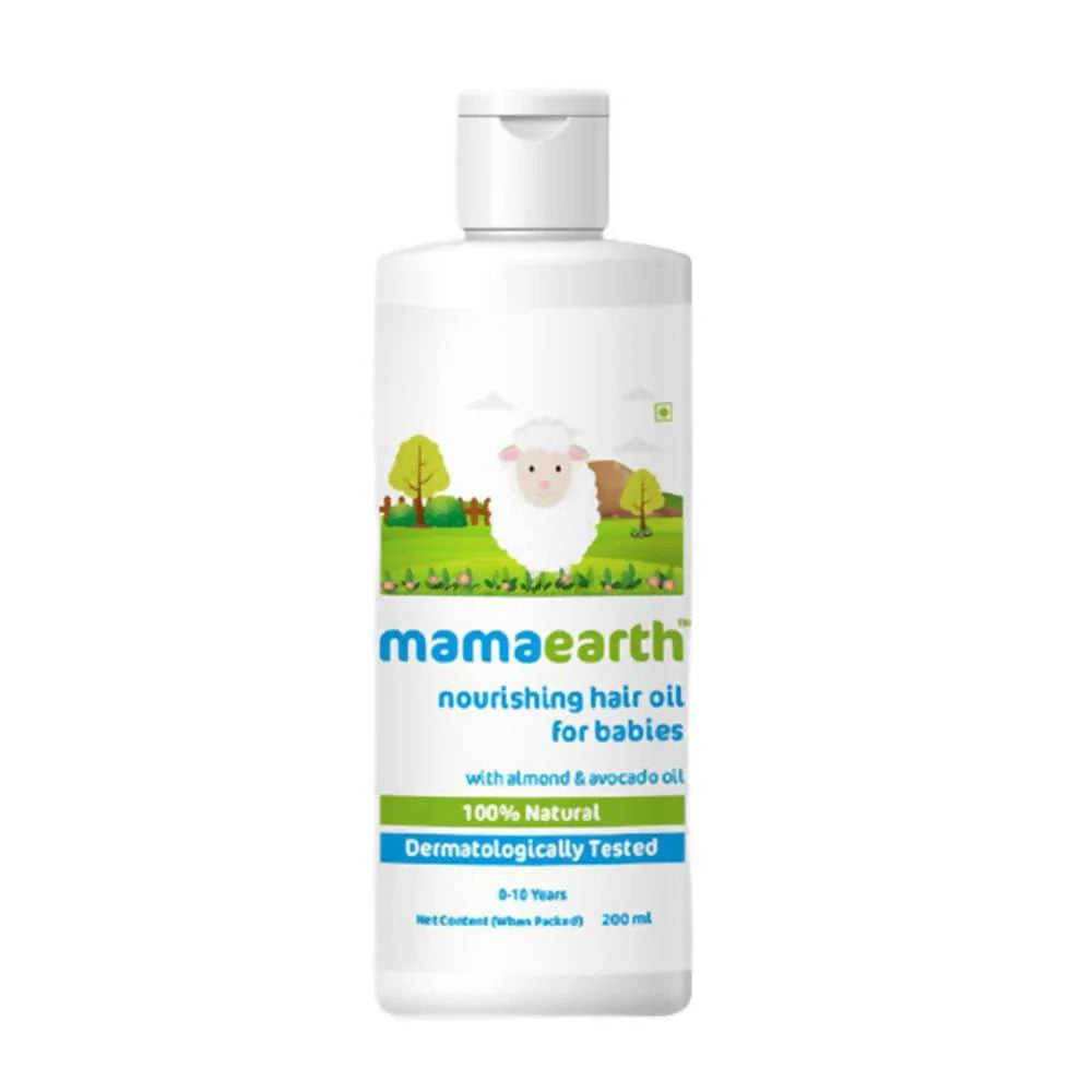 Mamaearth Nourishing Hair Oil For Babies -100 ml Mytrendzcart