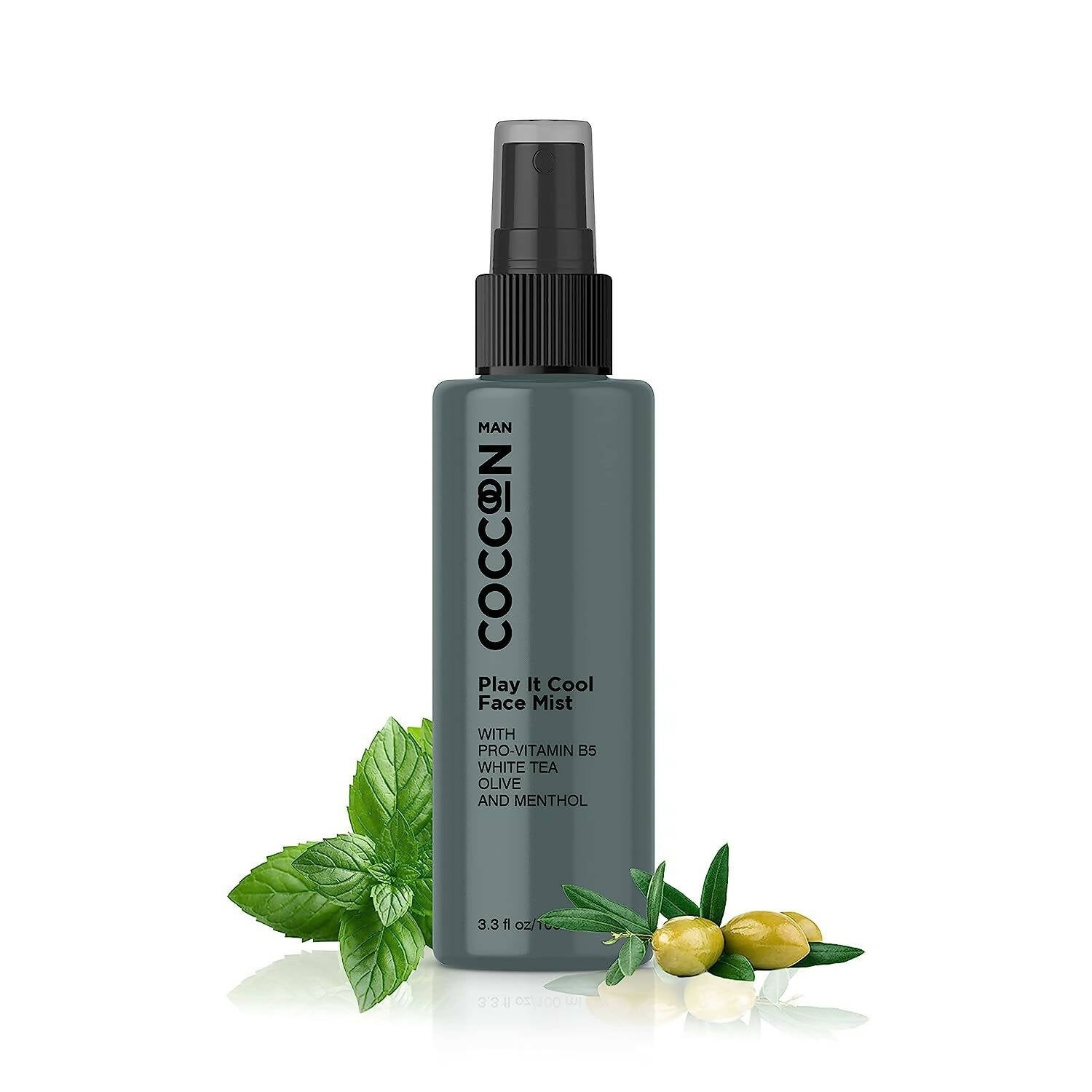 Coccoon Play It Cool Face Mist With Pro-Vitamin B5, White Tea, Olive & Menthol - Mytrendzcart