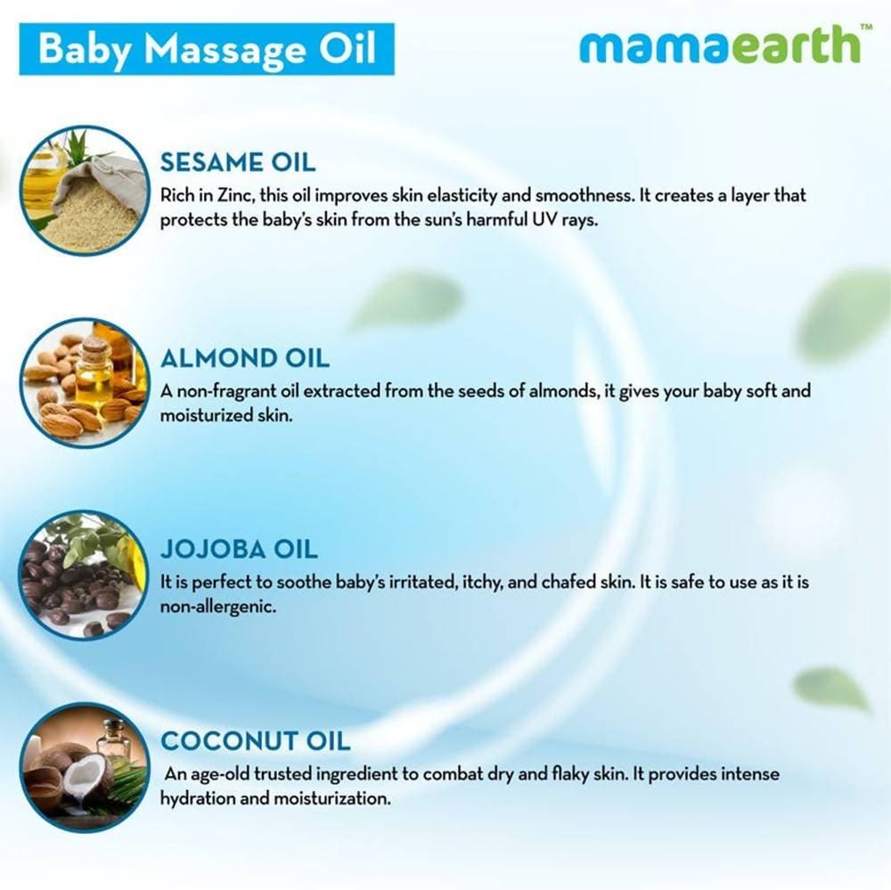 Mamaearth Soothing Massage Oil For Kids -100 ml Mytrendzcart