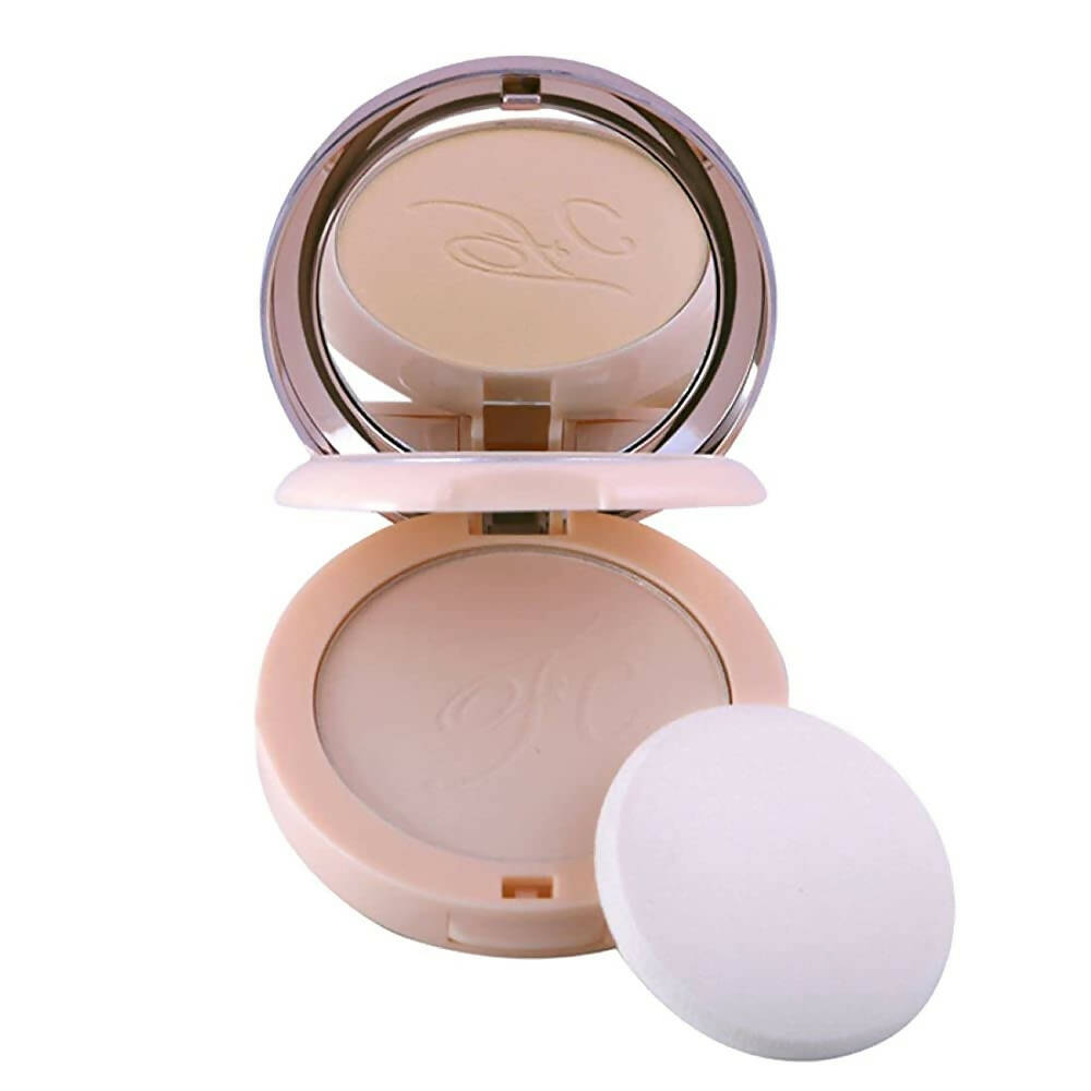 Fashion Colour Nude Makeover 2 in 1 Face Compact Powder-Shade 02 (Fair yellow) - Mytrendzcart