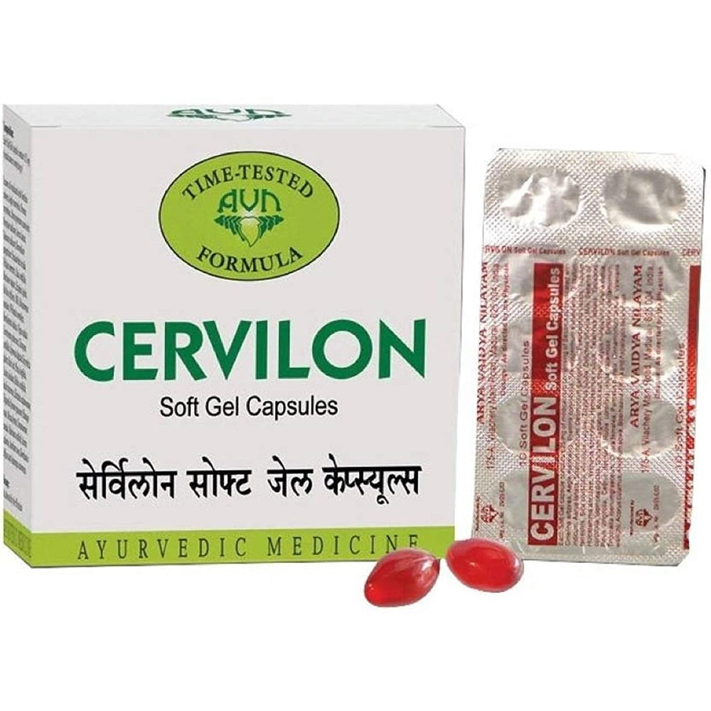 Avn Ayurveda Cervilon Soft Gel Capsules Mytrendzcart