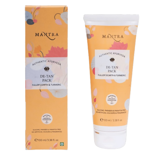 Mantra Herbal De-Tan Pack Fuller's Earth & Turmeric - Mytrendzcart