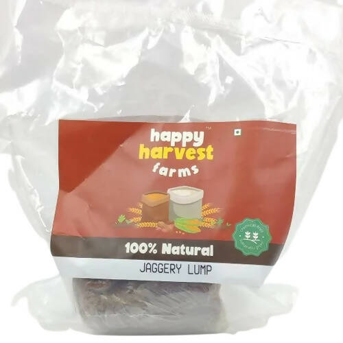 Happy Harvest Farms Natural Jaggery Lump - Mytrendzcart