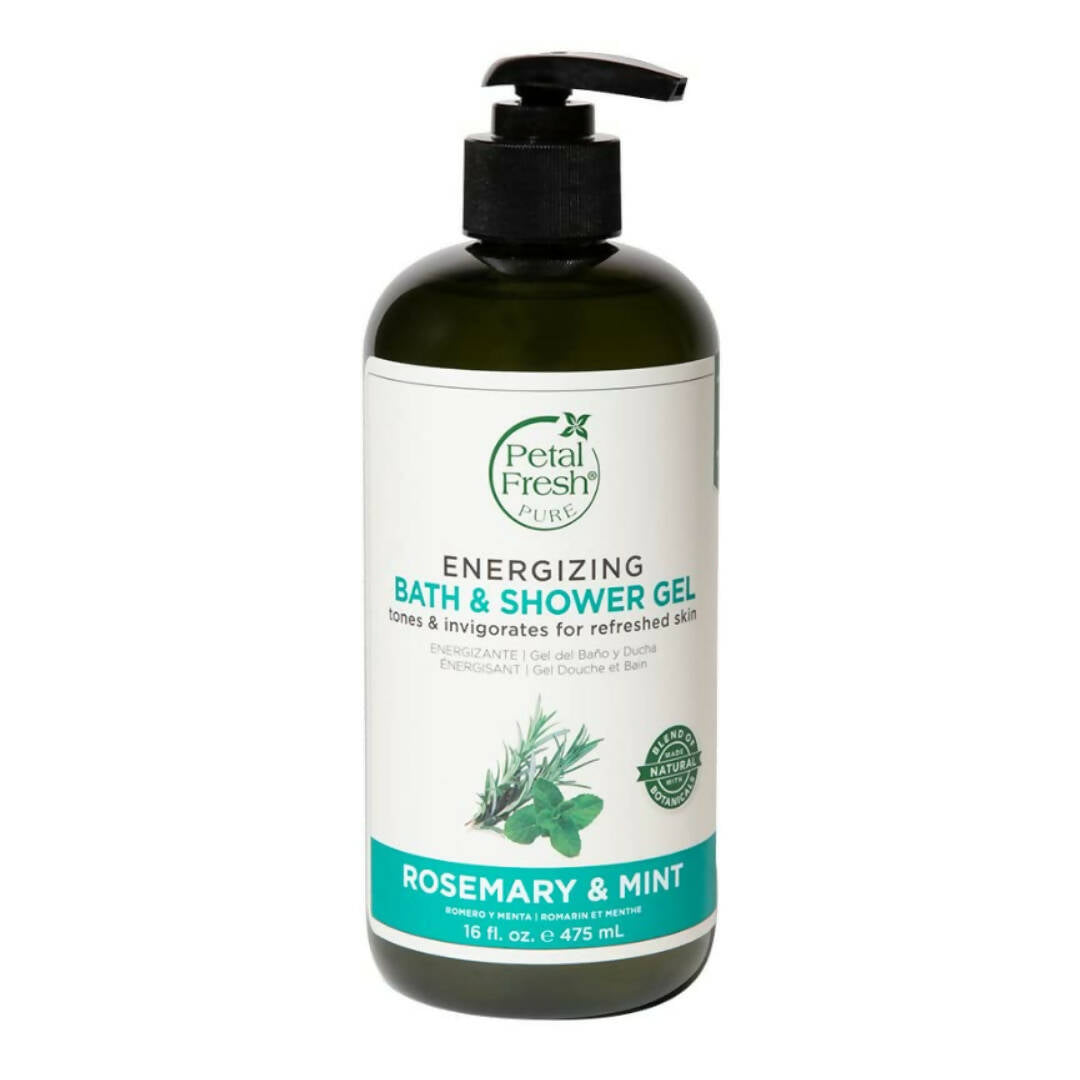 Petal Fresh Pure Energizing & Rosemary Mint Bath Shower Gel - Mytrendzcart